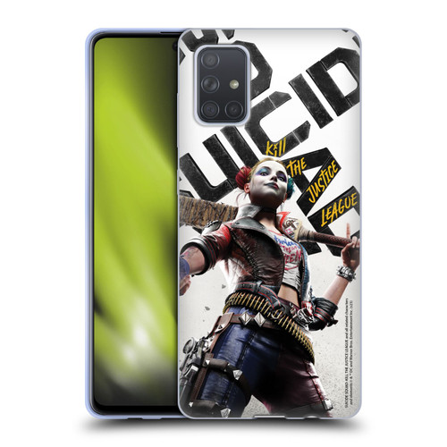 Suicide Squad: Kill The Justice League Key Art Harley Quinn Soft Gel Case for Samsung Galaxy A71 (2019)