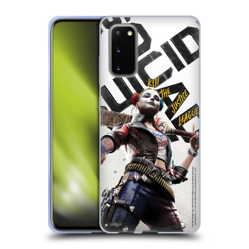 Suicide Squad: Kill The Justice League Key Art Harley Quinn Soft Gel Case for Samsung Galaxy S20 / S20 5G
