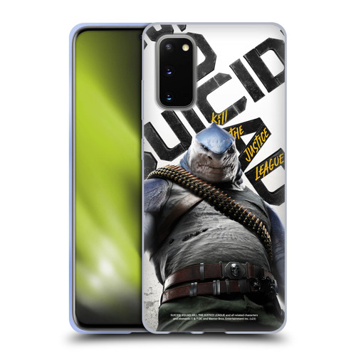 Suicide Squad: Kill The Justice League Key Art King Shark Soft Gel Case for Samsung Galaxy S20 / S20 5G