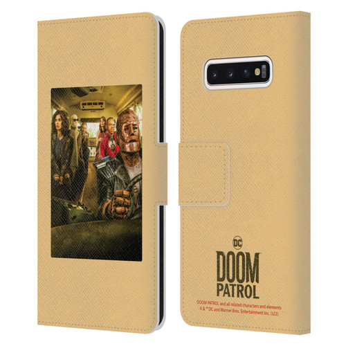 Doom Patrol Graphics Poster 2 Leather Book Wallet Case Cover For Samsung Galaxy S10