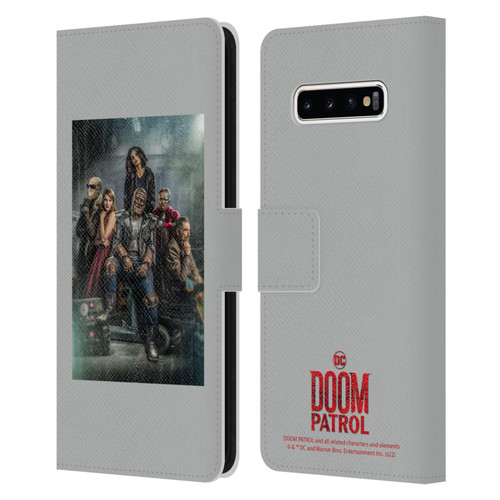 Doom Patrol Graphics Poster 1 Leather Book Wallet Case Cover For Samsung Galaxy S10+ / S10 Plus