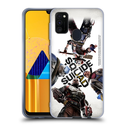 Suicide Squad: Kill The Justice League Key Art Poster Soft Gel Case for Samsung Galaxy M30s (2019)/M21 (2020)