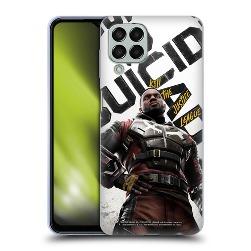 Suicide Squad: Kill The Justice League Key Art Deadshot Soft Gel Case for Samsung Galaxy M33 (2022)