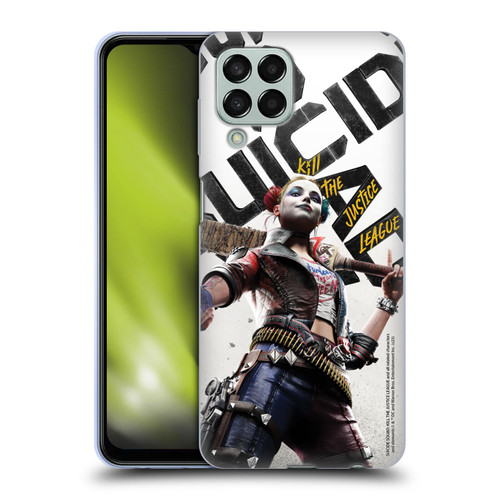 Suicide Squad: Kill The Justice League Key Art Harley Quinn Soft Gel Case for Samsung Galaxy M33 (2022)