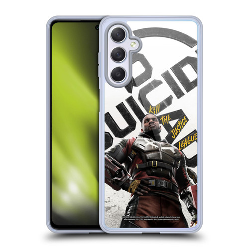 Suicide Squad: Kill The Justice League Key Art Deadshot Soft Gel Case for Samsung Galaxy M54 5G