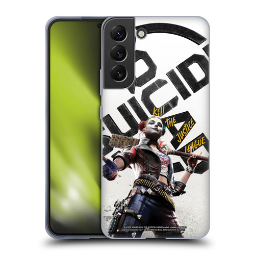 Suicide Squad: Kill The Justice League Key Art Harley Quinn Soft Gel Case for Samsung Galaxy S22+ 5G