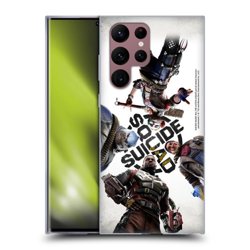 Suicide Squad: Kill The Justice League Key Art Poster Soft Gel Case for Samsung Galaxy S22 Ultra 5G