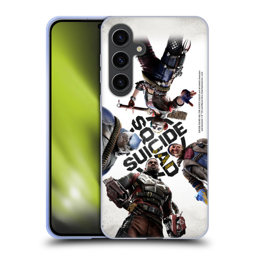 Suicide Squad: Kill The Justice League Key Art Poster Soft Gel Case for Samsung Galaxy S24+ 5G