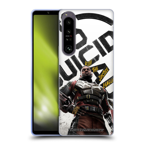Suicide Squad: Kill The Justice League Key Art Deadshot Soft Gel Case for Sony Xperia 1 IV