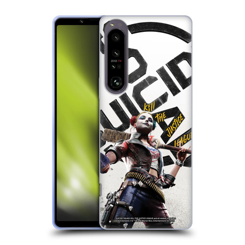 Suicide Squad: Kill The Justice League Key Art Harley Quinn Soft Gel Case for Sony Xperia 1 IV