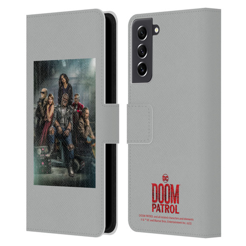 Doom Patrol Graphics Poster 1 Leather Book Wallet Case Cover For Samsung Galaxy S21 FE 5G