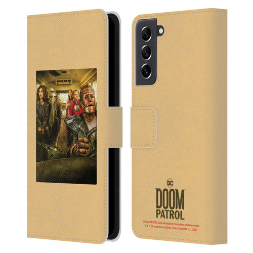 Doom Patrol Graphics Poster 2 Leather Book Wallet Case Cover For Samsung Galaxy S21 FE 5G