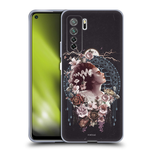 Universal Monsters The Bride Of Frankenstein Portrait Soft Gel Case for Huawei Nova 7 SE/P40 Lite 5G