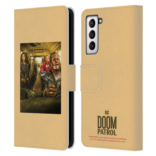 Doom Patrol Graphics Poster 2 Leather Book Wallet Case Cover For Samsung Galaxy S21 5G