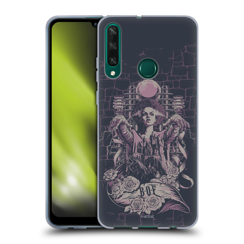 Universal Monsters The Bride Of Frankenstein B.O.F Soft Gel Case for Huawei Y6p