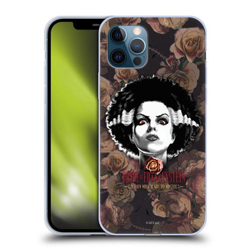 Universal Monsters The Bride Of Frankenstein World Of Gods And Monsters Soft Gel Case for Apple iPhone 12 / iPhone 12 Pro