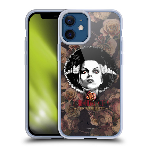 Universal Monsters The Bride Of Frankenstein World Of Gods And Monsters Soft Gel Case for Apple iPhone 12 Mini