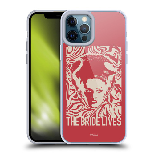 Universal Monsters The Bride Of Frankenstein The Bride Lives Soft Gel Case for Apple iPhone 12 Pro Max
