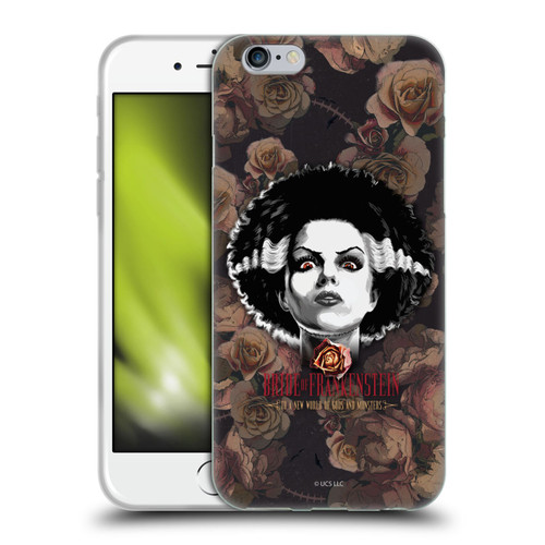 Universal Monsters The Bride Of Frankenstein World Of Gods And Monsters Soft Gel Case for Apple iPhone 6 / iPhone 6s