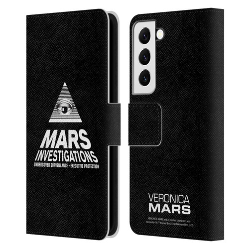 Veronica Mars Graphics Logo Leather Book Wallet Case Cover For Samsung Galaxy S22 5G