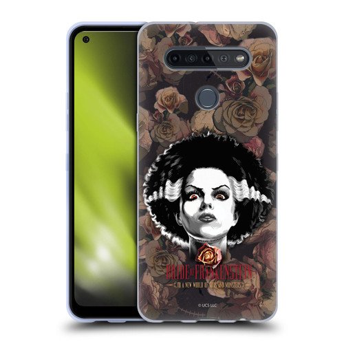 Universal Monsters The Bride Of Frankenstein World Of Gods And Monsters Soft Gel Case for LG K51S