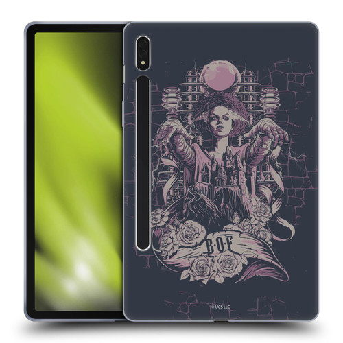 Universal Monsters The Bride Of Frankenstein B.O.F Soft Gel Case for Samsung Galaxy Tab S8