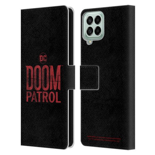 Doom Patrol Graphics Logo Leather Book Wallet Case Cover For Samsung Galaxy M33 (2022)