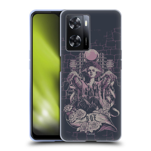 Universal Monsters The Bride Of Frankenstein B.O.F Soft Gel Case for OPPO A57s