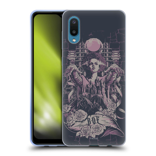 Universal Monsters The Bride Of Frankenstein B.O.F Soft Gel Case for Samsung Galaxy A02/M02 (2021)