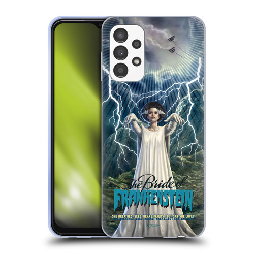 Universal Monsters The Bride Of Frankenstein But Can She Love? Soft Gel Case for Samsung Galaxy A13 (2022)
