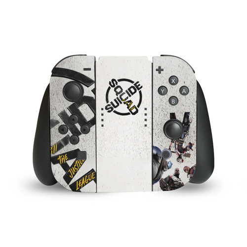 Suicide Squad: Kill The Justice League Key Art Poster Vinyl Sticker Skin Decal Cover for Nintendo Switch Joy Controller