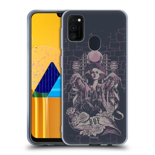 Universal Monsters The Bride Of Frankenstein B.O.F Soft Gel Case for Samsung Galaxy M30s (2019)/M21 (2020)
