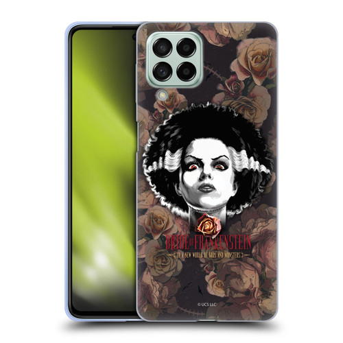 Universal Monsters The Bride Of Frankenstein World Of Gods And Monsters Soft Gel Case for Samsung Galaxy M53 (2022)