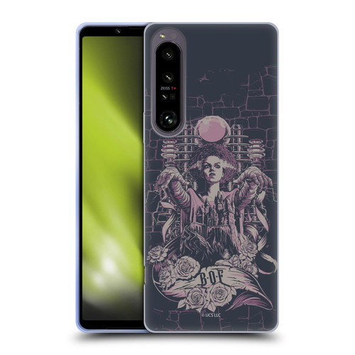Universal Monsters The Bride Of Frankenstein B.O.F Soft Gel Case for Sony Xperia 1 IV