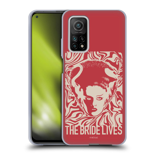 Universal Monsters The Bride Of Frankenstein The Bride Lives Soft Gel Case for Xiaomi Mi 10T 5G