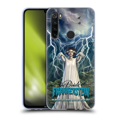 Universal Monsters The Bride Of Frankenstein But Can She Love? Soft Gel Case for Xiaomi Redmi Note 8T