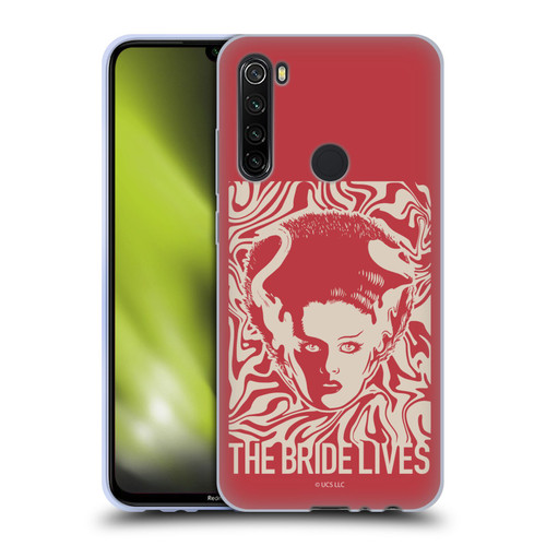 Universal Monsters The Bride Of Frankenstein The Bride Lives Soft Gel Case for Xiaomi Redmi Note 8T