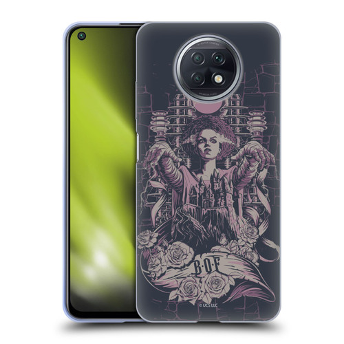 Universal Monsters The Bride Of Frankenstein B.O.F Soft Gel Case for Xiaomi Redmi Note 9T 5G