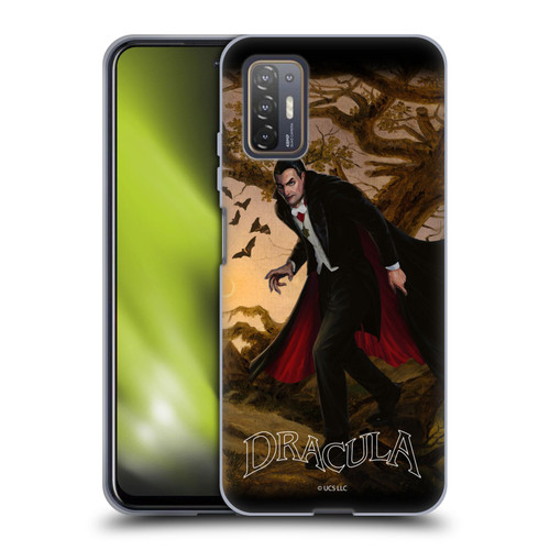 Universal Monsters Dracula Portrait Soft Gel Case for HTC Desire 21 Pro 5G