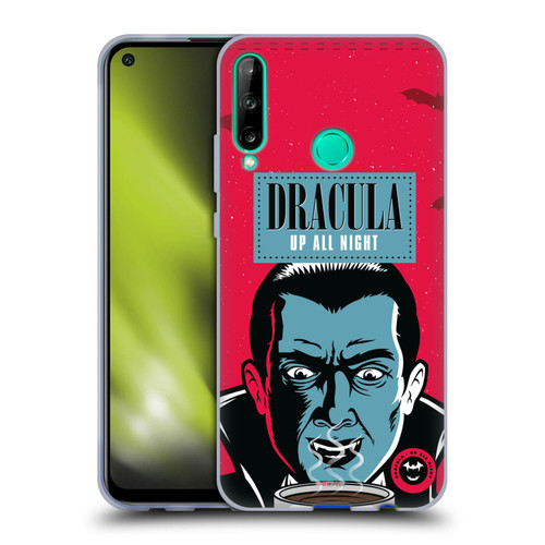 Universal Monsters Dracula Up All Night Soft Gel Case for Huawei P40 lite E