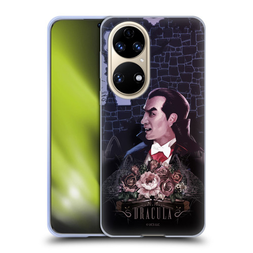 Universal Monsters Dracula Key Art Soft Gel Case for Huawei P50