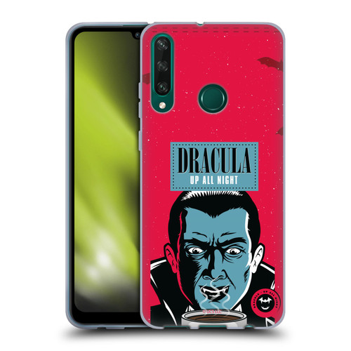 Universal Monsters Dracula Up All Night Soft Gel Case for Huawei Y6p