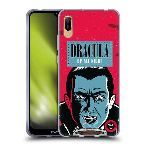 Universal Monsters Dracula Up All Night Soft Gel Case for Huawei Y6 Pro (2019)