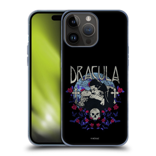 Universal Monsters Dracula Bite Soft Gel Case for Apple iPhone 15 Pro Max