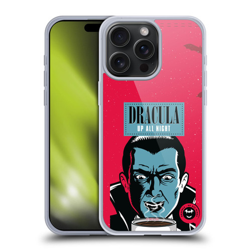 Universal Monsters Dracula Up All Night Soft Gel Case for Apple iPhone 15 Pro Max