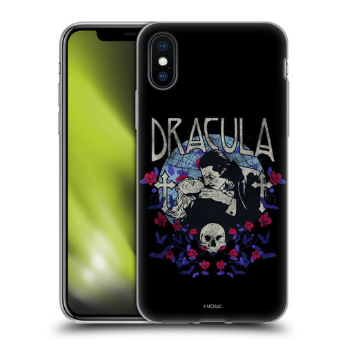 Universal Monsters Dracula Bite Soft Gel Case for Apple iPhone X / iPhone XS