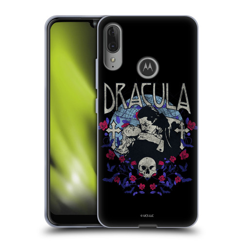 Universal Monsters Dracula Bite Soft Gel Case for Motorola Moto E6 Plus