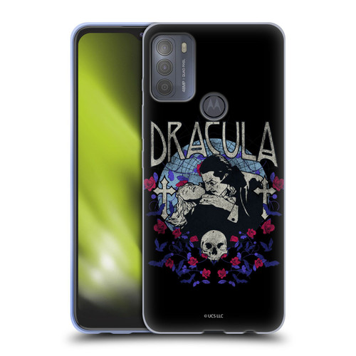 Universal Monsters Dracula Bite Soft Gel Case for Motorola Moto G50