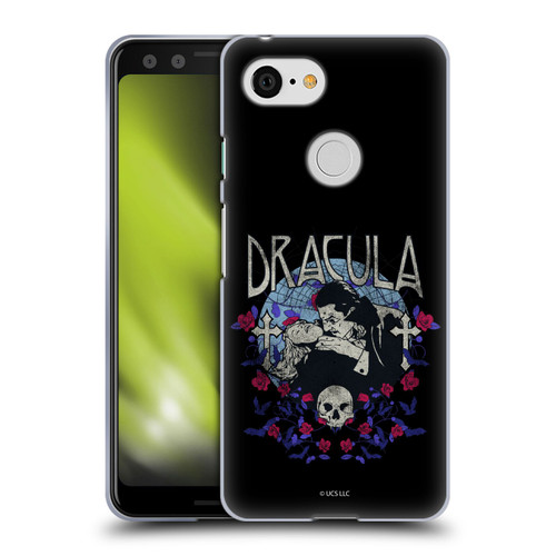Universal Monsters Dracula Bite Soft Gel Case for Google Pixel 3