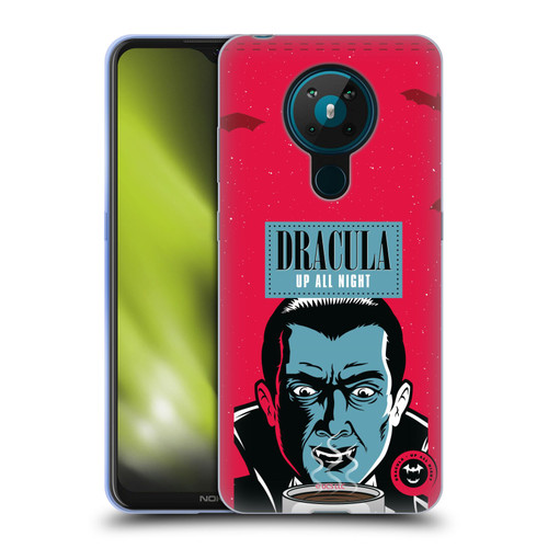 Universal Monsters Dracula Up All Night Soft Gel Case for Nokia 5.3